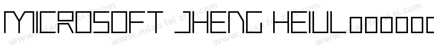 microsoft jheng heiul字体转换